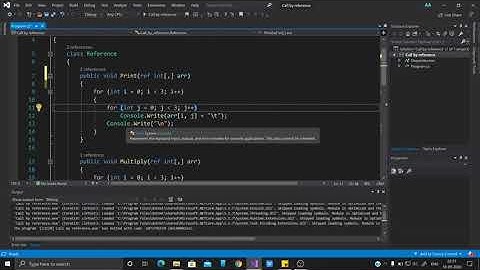 Call By Reference in C#