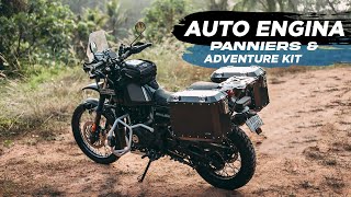 Unboxing AutoEngina Panniers & Adventure Kit for Royal Enfield Himalayan
