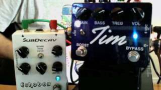 Paul Cochrane Tim Pedal with Subdecay Echobox in loop