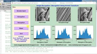 Matlab Code for Message Encryption using Arnold Transform