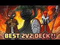 BEST 2V2 DECK FOR TOP 20 IN 2V2?! New DM General Wrathnar, Atreyos, Giantlord Deck! Stick War: Saga