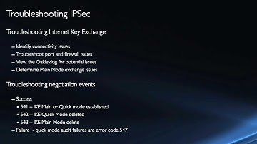 Configuring and Troubleshooting a Windows Server 2008 Tutorial Training Video Part 9 - K Alliance