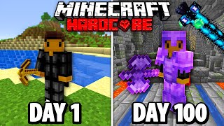 I Spent 100 Days in CUSTOM HARDCORE Minecraft... by Cxlvxn 310,315 views 2 years ago 27 minutes