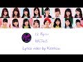 HKT48-12秒 (12 Byou)_Kan/Rom/Eng Color Coded Lyrics 漢字/ローマ字/英語 歌詞 歌割り