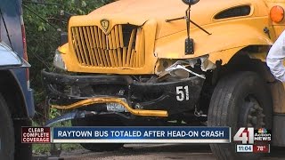Raytown school bus involved in crash