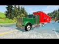 Trucks vs Flooded Streets - BeamNG.drive