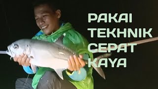 BANG IWAN USES THE TECHNIQUE TO GET RICH QUICK 😂 || fishing for tarakulu fish screenshot 3