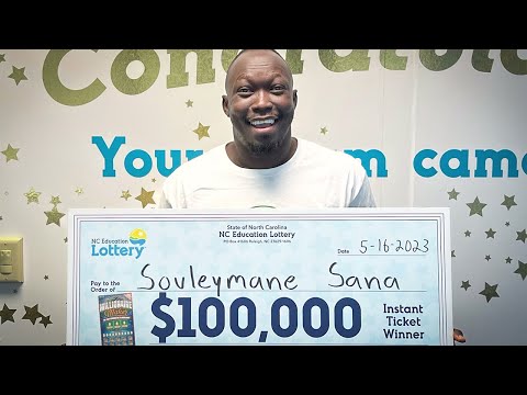 $100,000 Millionaire Maker Scratch-Off Winner – Souleymane Sana