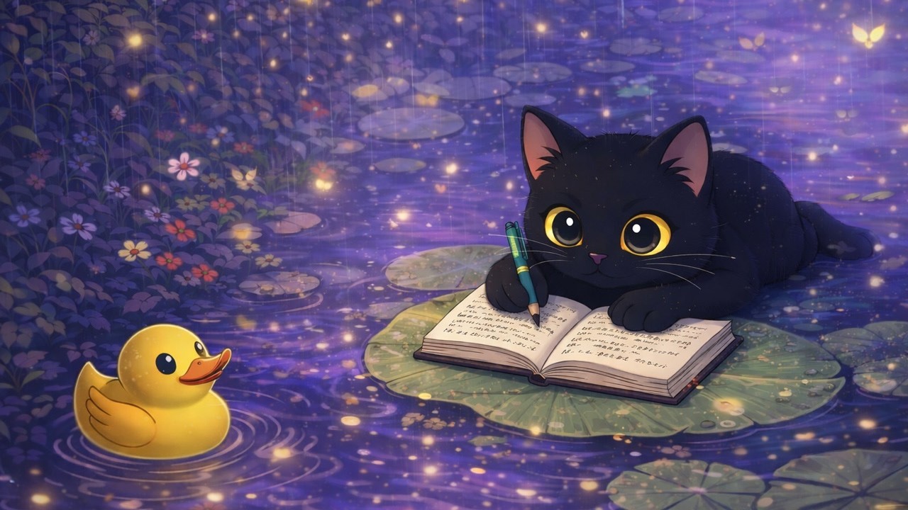 Today’s Effort Builds Tomorrow 🌧 Cozy Rain Lo-Fi Jazz for Study & Deep Focus