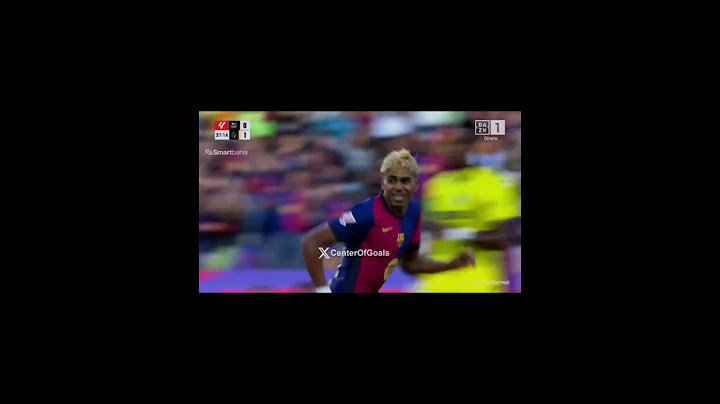 Lamine Yamal's stunning goal against Villarreal | The prodigy did it again