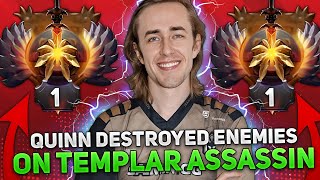 QUINN DESTROYED ENEMIES on TEMPLAR ASSASSIN in DOTA 2