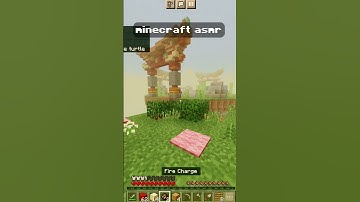 minecraft zeqa asmr ~ #shorts #asmr #zeqa #fireballfight