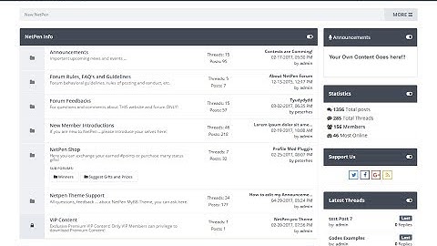 Clean Pro - MyBB Premium Theme