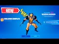 How to Unlock Wolverine Emote & Pickaxe in Fortnite - ALL Wolverine Awakening Challenges Guide