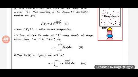 Concept Of Temprature in plasma Physics
