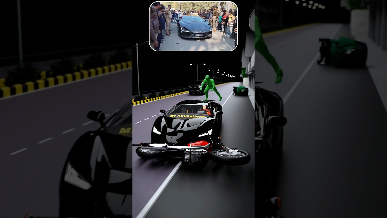 Kanpur Lamborghini Case Explained in 3D Animation 