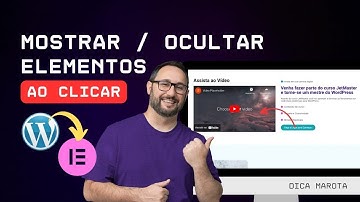 Deixe Seu WordPress Mais Interativo: Mostrar/Esconder Conteúdos com jQuery e Elementor!
