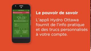 L’appli Hydro Ottawa