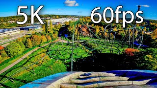 Kondaa front seat on-ride 5K POV @60fps Walibi Belgium