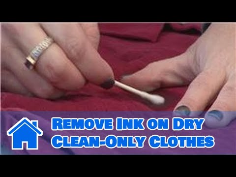 cleaning-tips-:-remove-ink-on-dry-clean-only-clothes