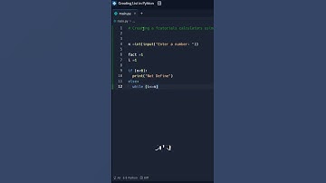 "Factorial Calculator in Python | Learn If-Else & While Loop Step by Step!" @codewallah