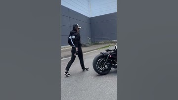 Thumbnail of Harley Davidson iron 883 #harleyaudio #automobile