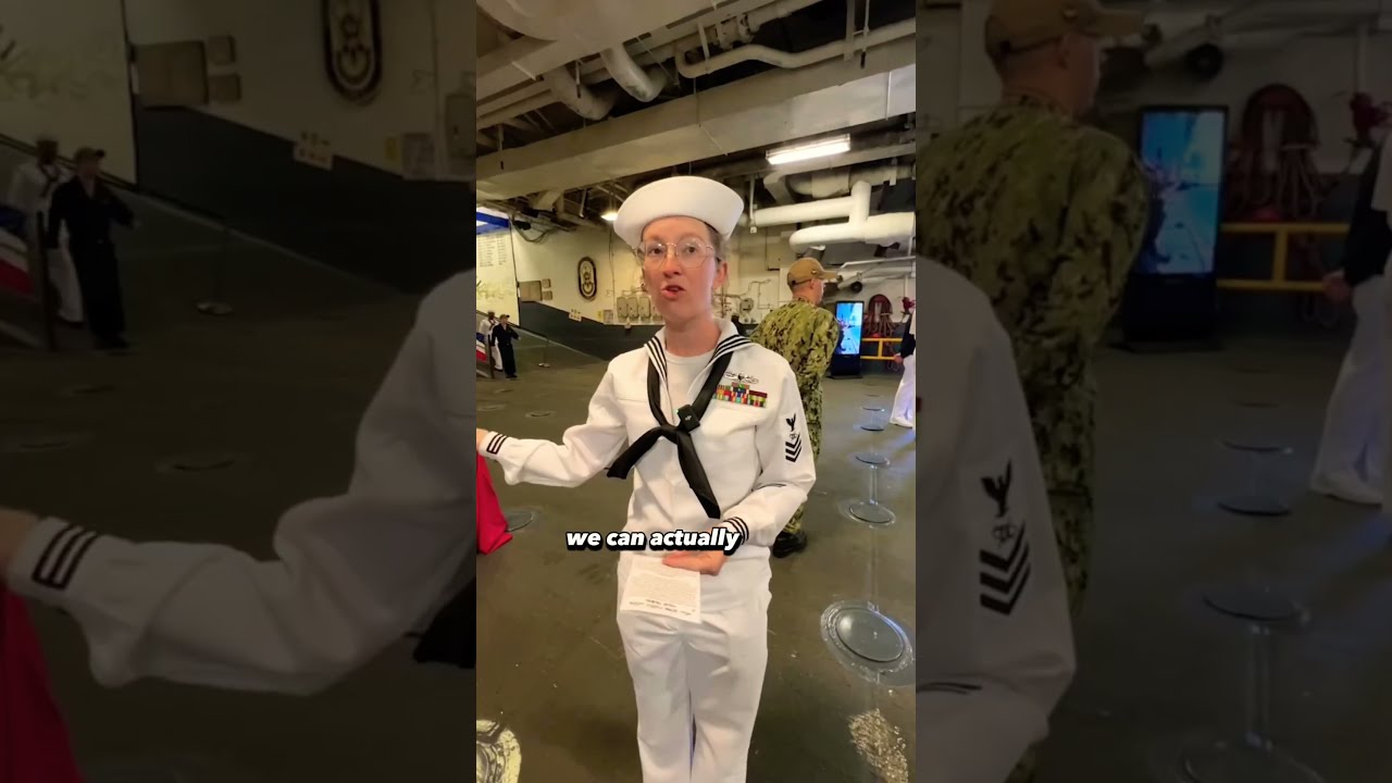 Inside Tour Of The USS Wasp US Navy