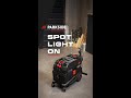 Our wet & dry workshop vacuum cleans it all up: dust, wood chips and even water! 🛠️🌿💦