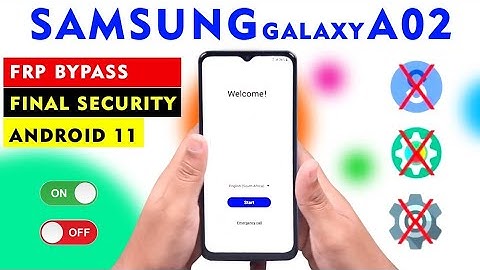 Samsung A02 (SM-A022F) FRP Bypass/Google Lock Bypass Android 11 WITHOUT PC New Method September 2021