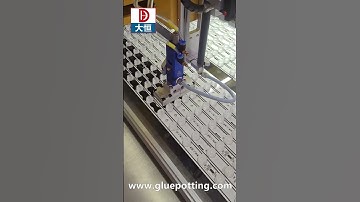 2 Part AB glue dispenser machine automatic glue dispensing system for LED, Eletronic Potting