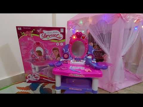 Video: Children's Dressing Table With A Mirror For Girls: A Choice Of Dressing Table Style For Teenagers, Models With A High Chair For Young Children