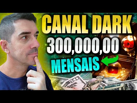 Canal Dark MONSTRUOSO de nicho que VIRALIZA RÁPIDO monetiza com conteúdo de INTELIGÊNCIA ARTIFICIAL