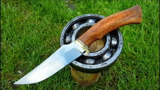 Making a  Knife from an old Bearing