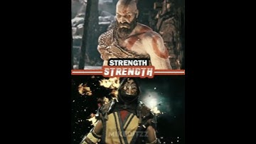 Kratos vs Scorpion | @JSBattles.  Open Collab Submission