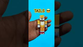 HUCE UN PAPERCRAFT DE TAILS #sonic #papercraft #sonicthehedgehog