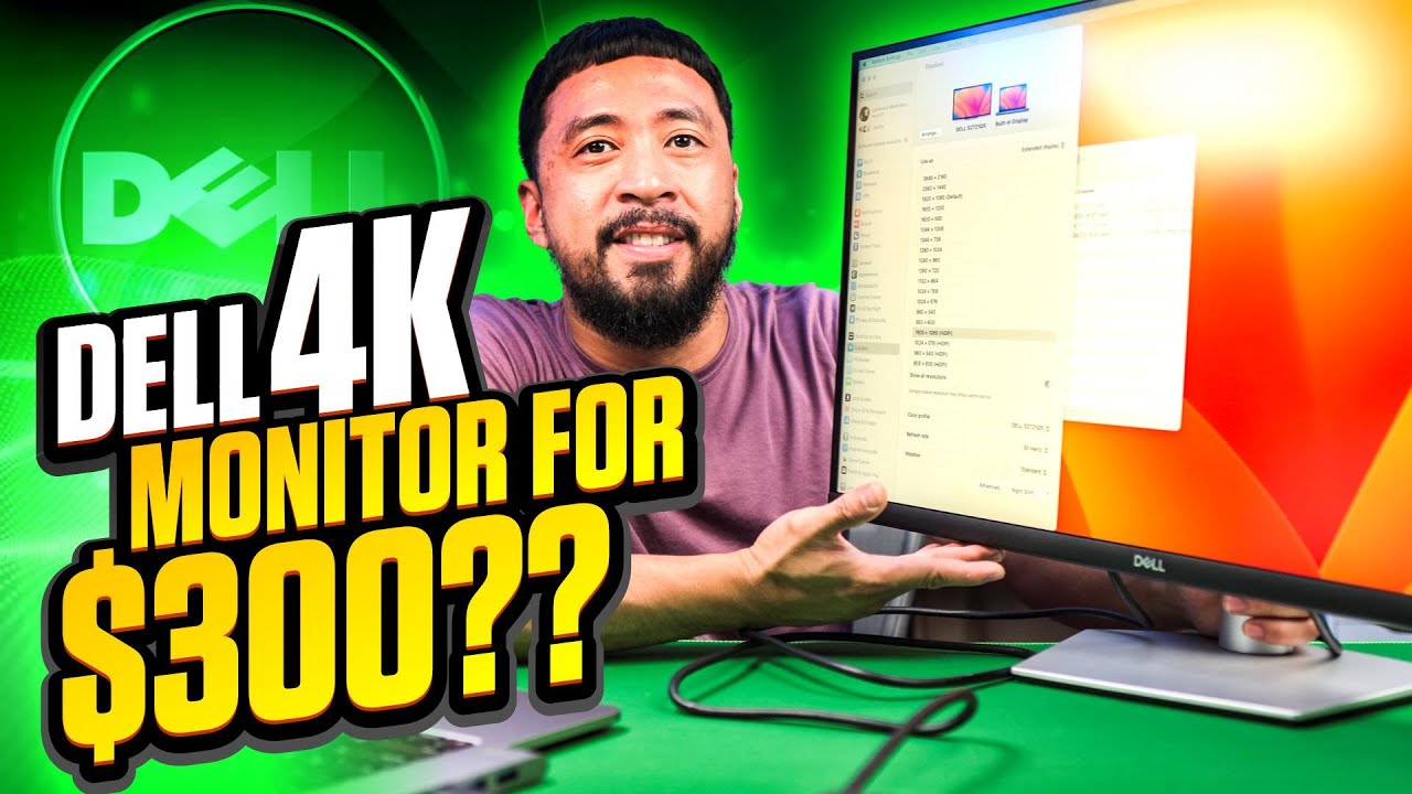 Cheapest 4K Monitor for Mac that doesn't suck with USB-C! | Dell S2721QS