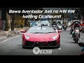 Bawa Lamborghini Aventador asli non replika KW Bandung keliling, gimana reaksi publik sekitar?