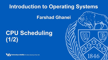 Intro to OS - CPU Scheduling (1/2)