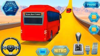 🔥🚌 Sky Ramp Bus Chaos - Impossible Jumps & Wild Stunt Driving 🎢⚡ screenshot 4