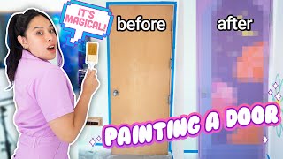 I Tried Painting a Door - Tiffy Tries