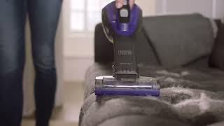 Black & Decker HLVA325JP07 Dustbuster Hand Vacuum Pet (Purple)