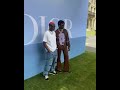 Ruger & Rema out for the Dior show in Paris #Shorts