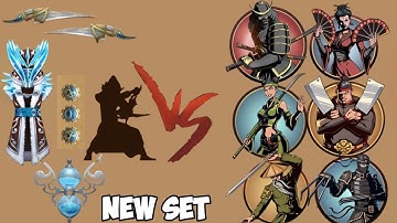 [ Shadow Fight 2 Set Of The Chronos vs All Bosses Gameplay ] [ 「iOS/Android Gameplay」]