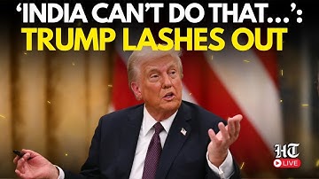LIVE | Trump To Impose More Tariffs On India? | ‘India Shouldn’t Be Doing That…’ | Tariff Tensions