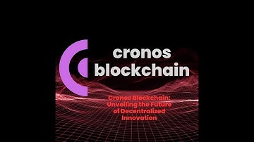 Cronos Blockchain Unveiling the Future of Decentralized Innovation