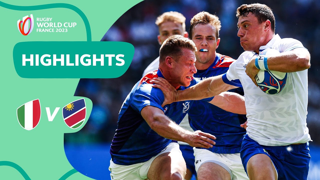 A Cracker in Pool A! Italy v Namibia Rugby World Cup 2023 Highlights