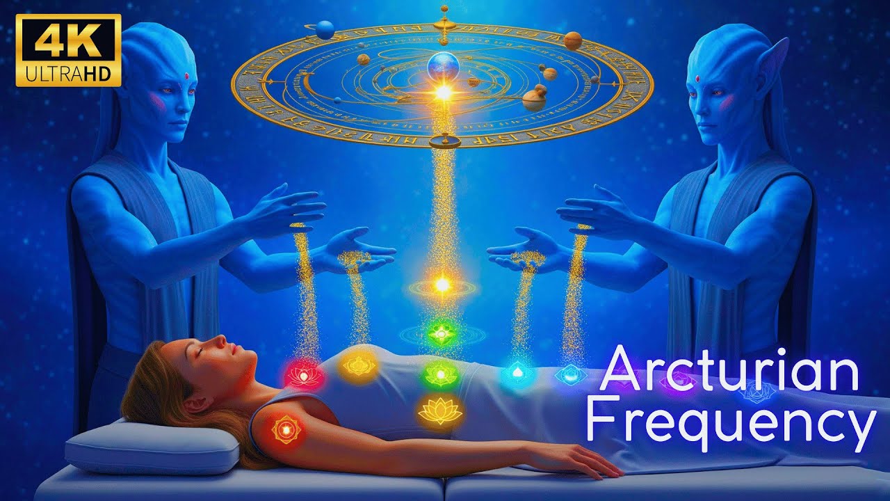 🌌 Arcturian Healing Frequency DNA Activation with Light Codes 🔮 Soul ...
