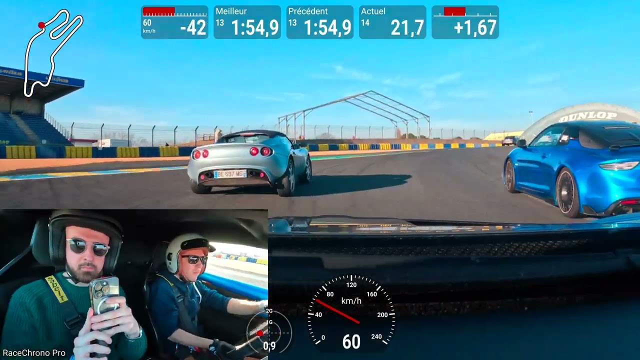 A110R au Mans : Dépassement de plusieurs Alpine R et bataille avec une GT4 RS ! 🔥