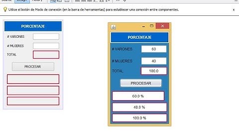 Crear un programa que determine el porcentaje de varones y de mujeres - Java
