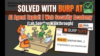 Demonstrating Burp Suite's new AT Agentic AI Pentesting Functionality